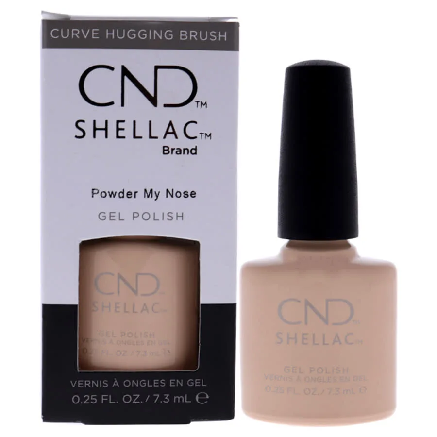 Лак для ногтей Shellac - оттенок Powder My Nose от CND для женщин - 0,25 унции