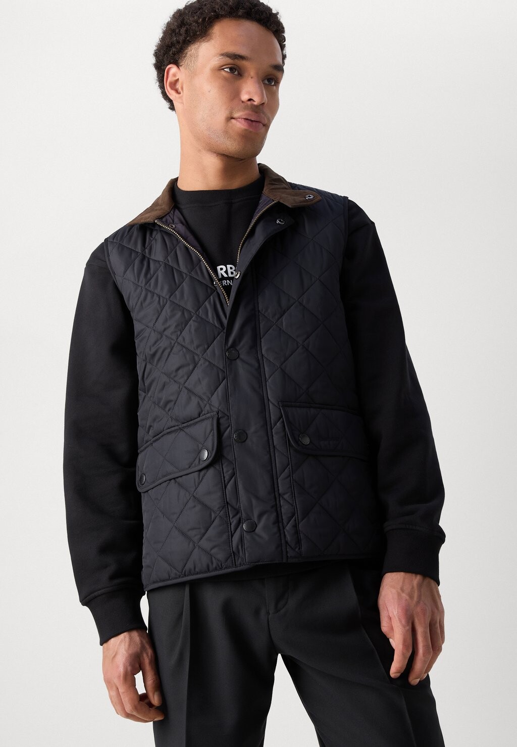

Жилет NEW LOWERDALE QUILTED GILET Barbour, темно-синий