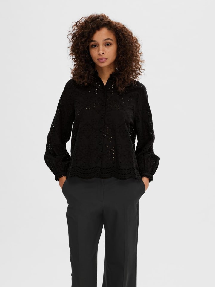 

Блузка SELECTED FEMME, черный
