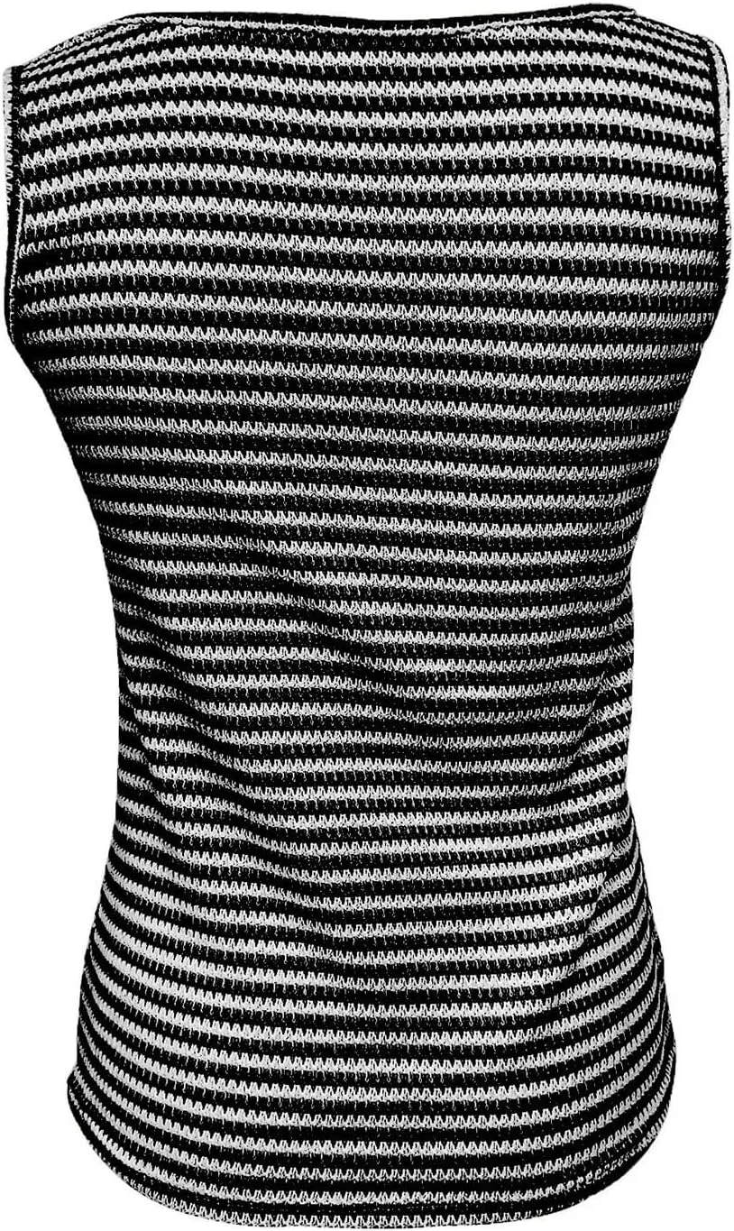 Женский топ с вышивкой, Polyester/Spandex, Black — фото 4