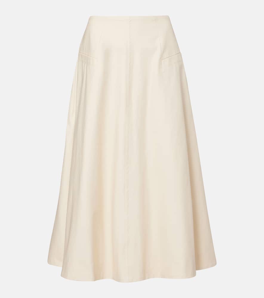 

Сeleste хлопковая миди-юбка Entire Studios, Lychee