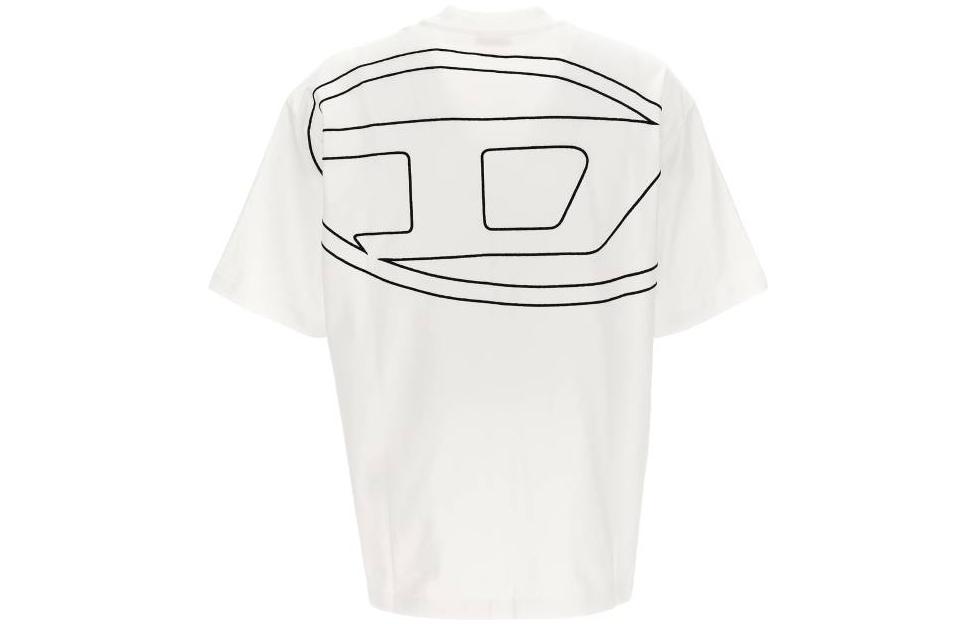 

Футболка Diesel T Boggy Megoval D белая