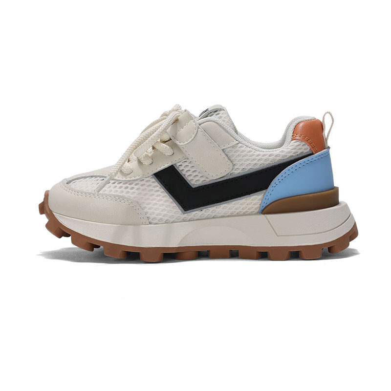 

Кроссовки PONY Kids Lifestyle Shoes Kids Low-top White/Black/Blue, белый