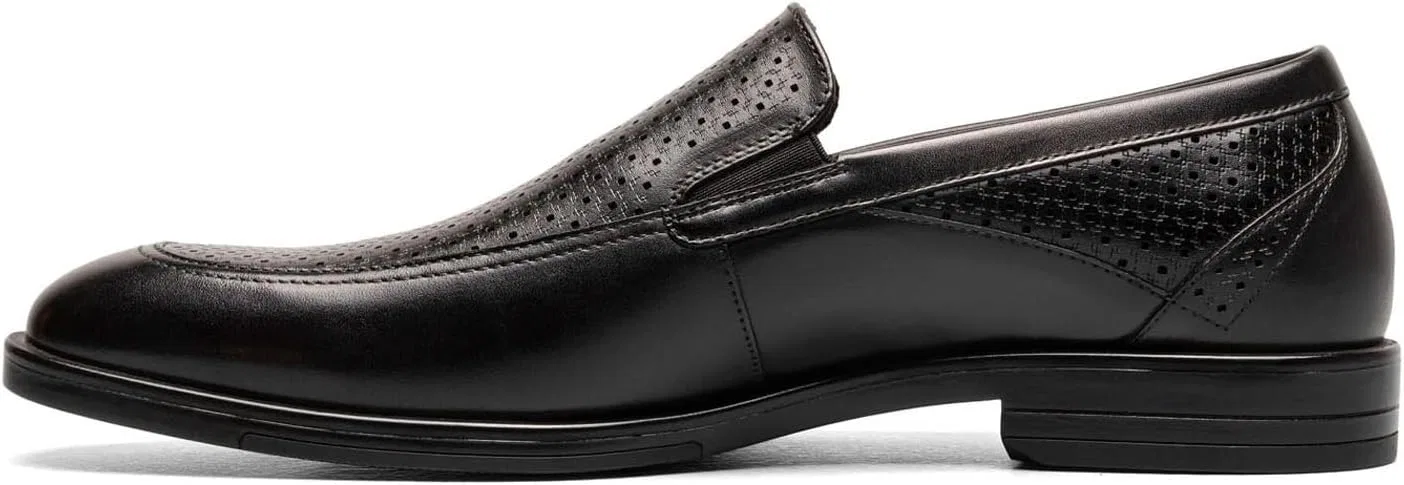 Стейси Адамс Херрен Эйден Туфли Schlupfschuh Moc Toe Stacy Adams, Black — фото 4