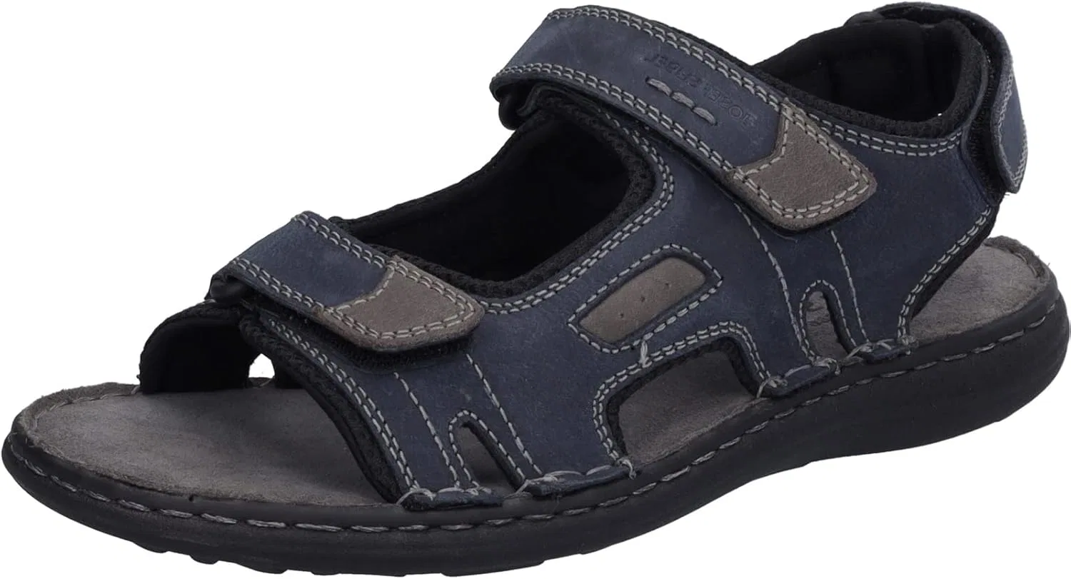 Мужские треккинговые сандалии Josef Seibel Vincent 08, ширина G (стандартная), Jeans Combi