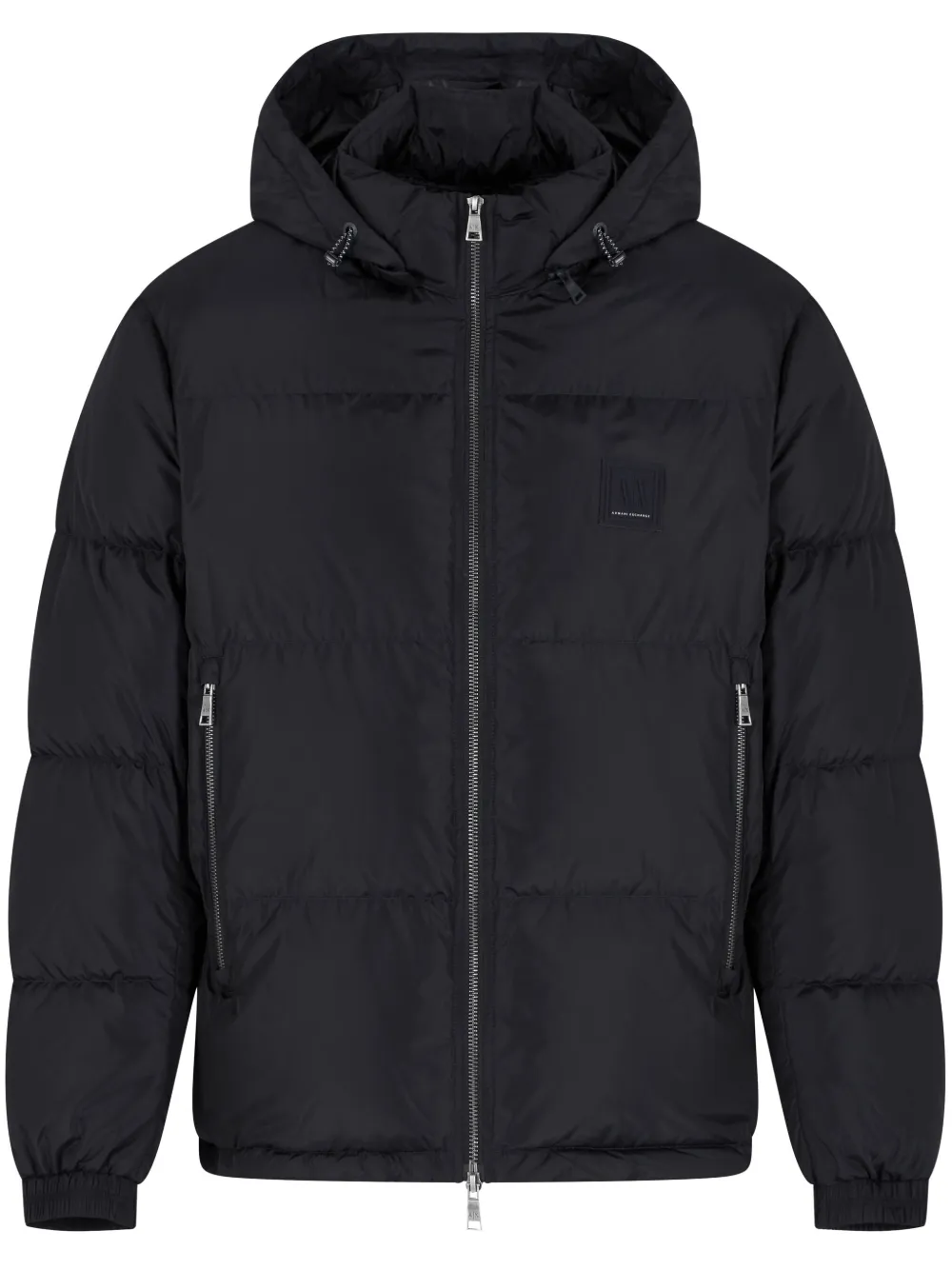 

Стеганый пуховик Armani Exchange, синий