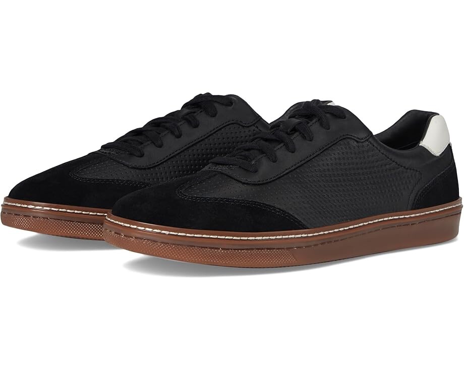 

Кроссовки Johnston & Murphy Mcguffey T-Toe, цвет Black Full Grain/Suede, Черный, Кроссовки Johnston & Murphy Mcguffey T-Toe, цвет Black Full Grain/Suede