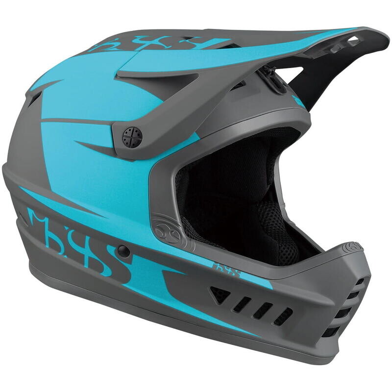 

Полнолицевой шлем XACT Evo - Лагуна/Графит IXS, цвет blau