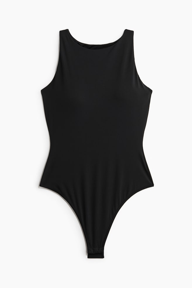 

Боди-Стринги из микрофибры с мягкими чашками H&M, черный
