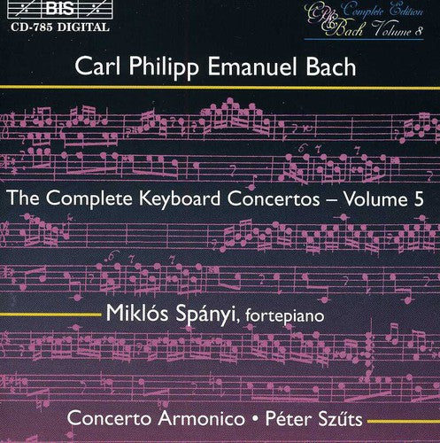 

CD диск Bach, C.P.E. / Spanyi: Complete Keyboard Concerti V