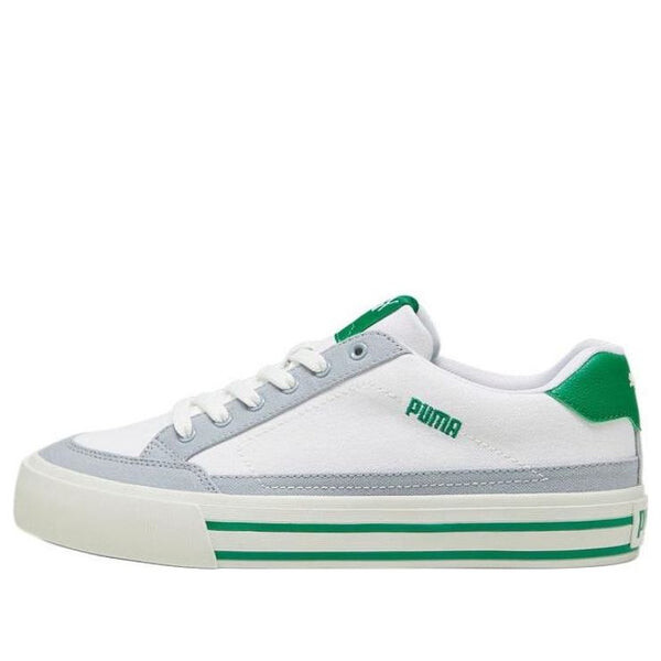 

Кроссовки court classic vulc sneakers 'white green' Puma, белый