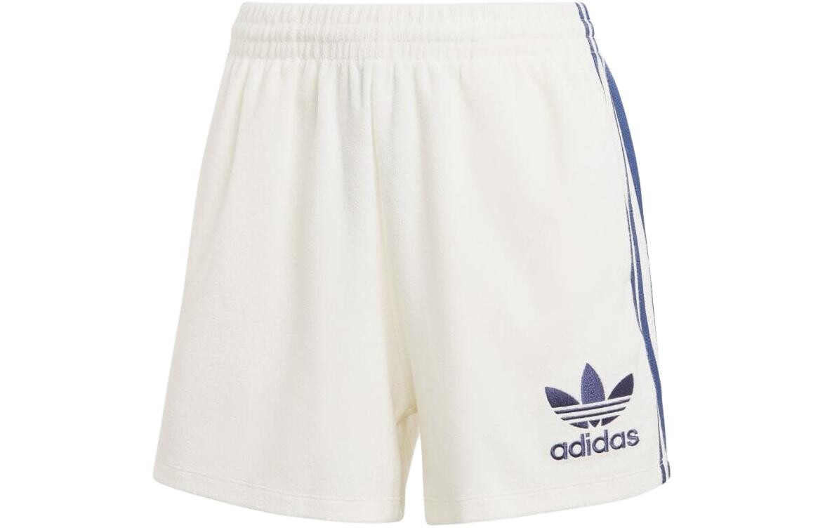 

Махровые шорты белые Adidas Originals