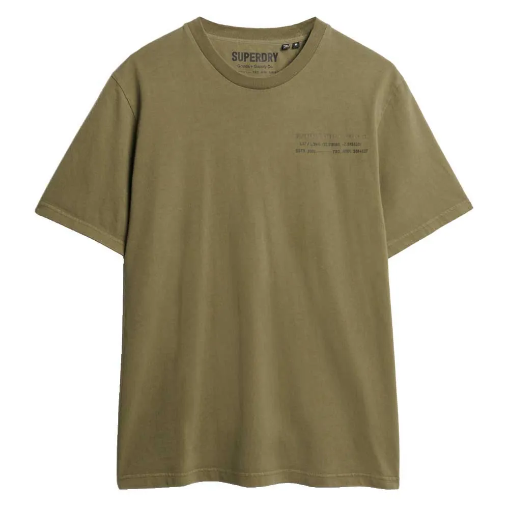 

Футболка с коротким рукавом Superdry Utility Sport Graphic, зеленый