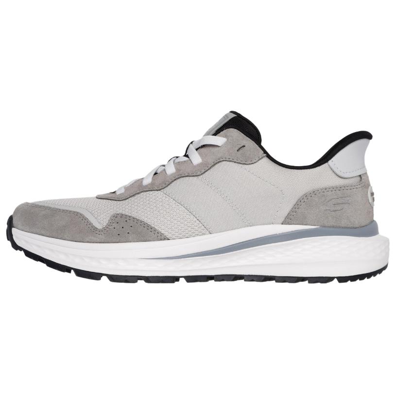 

Низкие повседневные туфли Slip Ins, мужские, серые Skechers, Gray