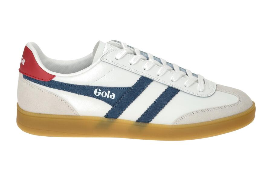 Кроссовки Gola Viper Shoes белые синие мужские CMB744 — фото 2