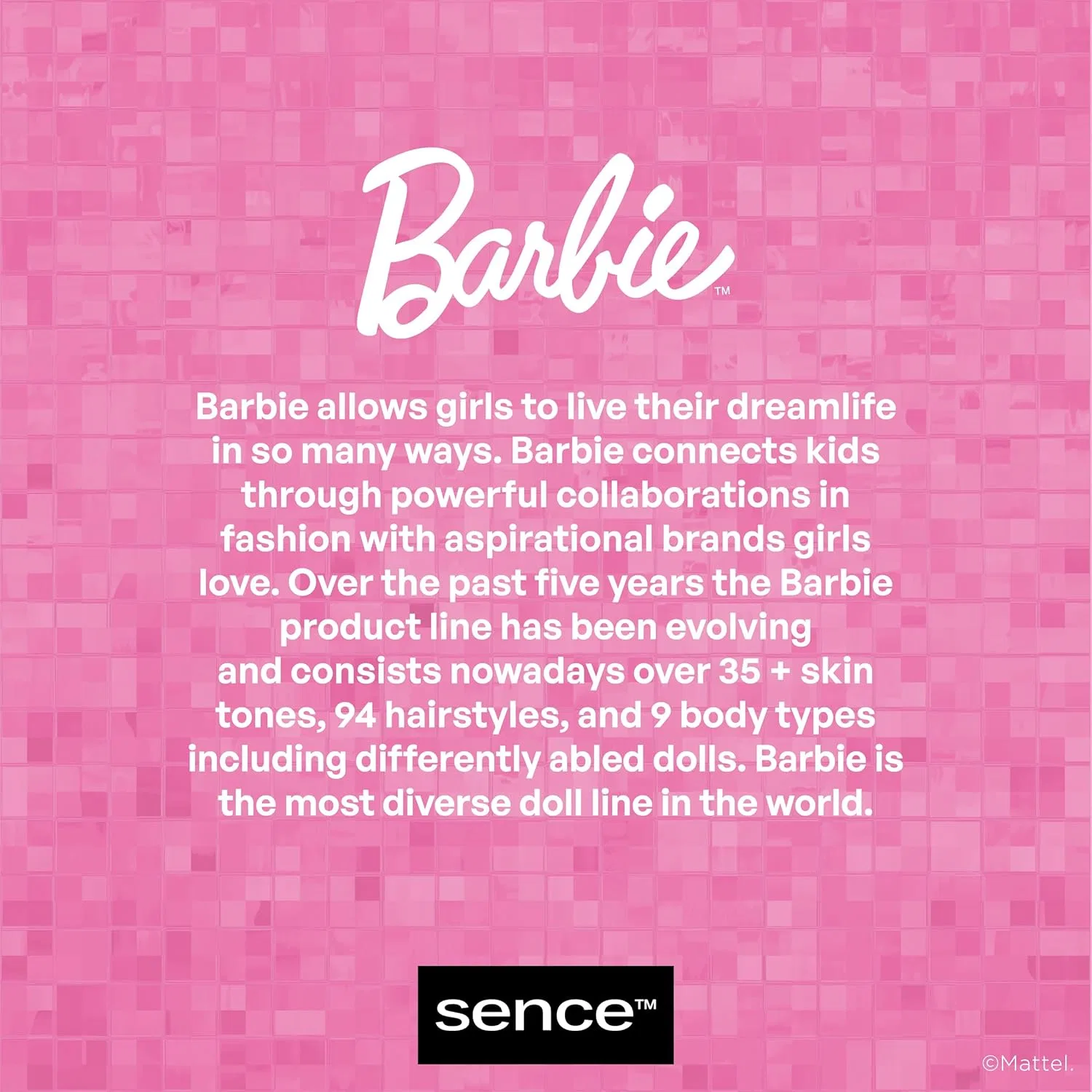 Набор Sence — Тканевых масок для лица Barbie, 4 шт — фото 4