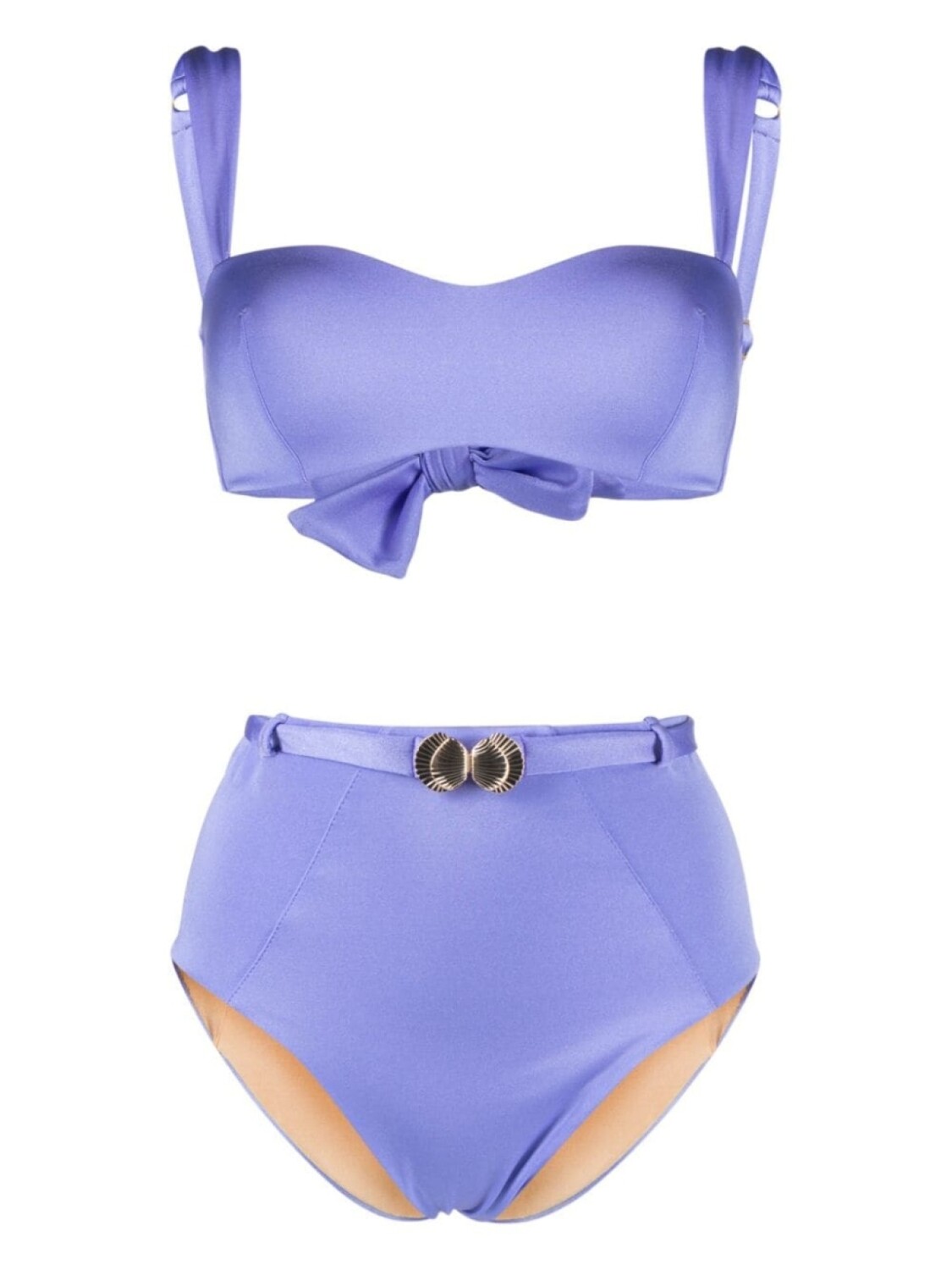 

Noire Swimwear бикини с топом бандо, синий