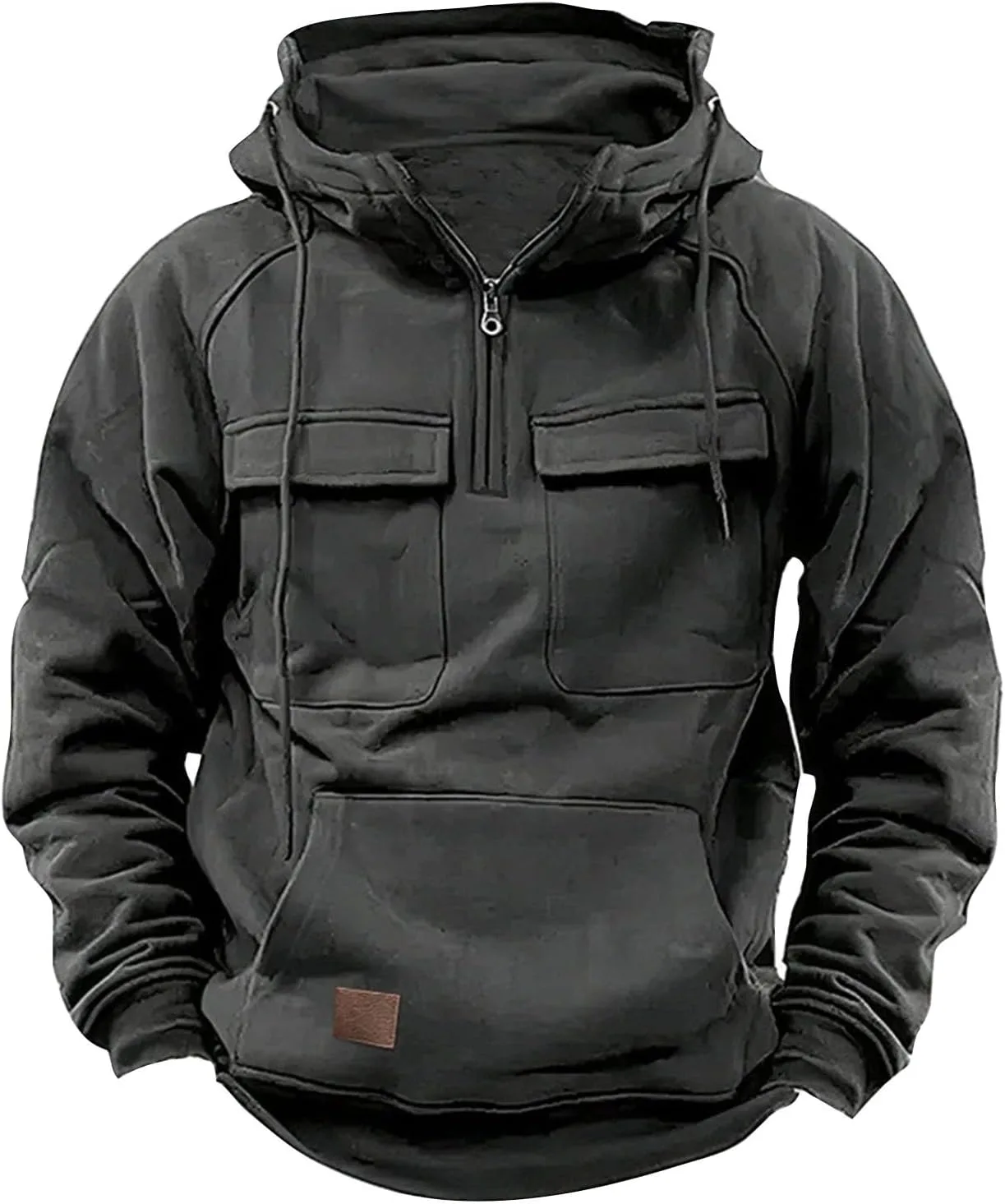 

Оверсайз худи для мужчин с карманами