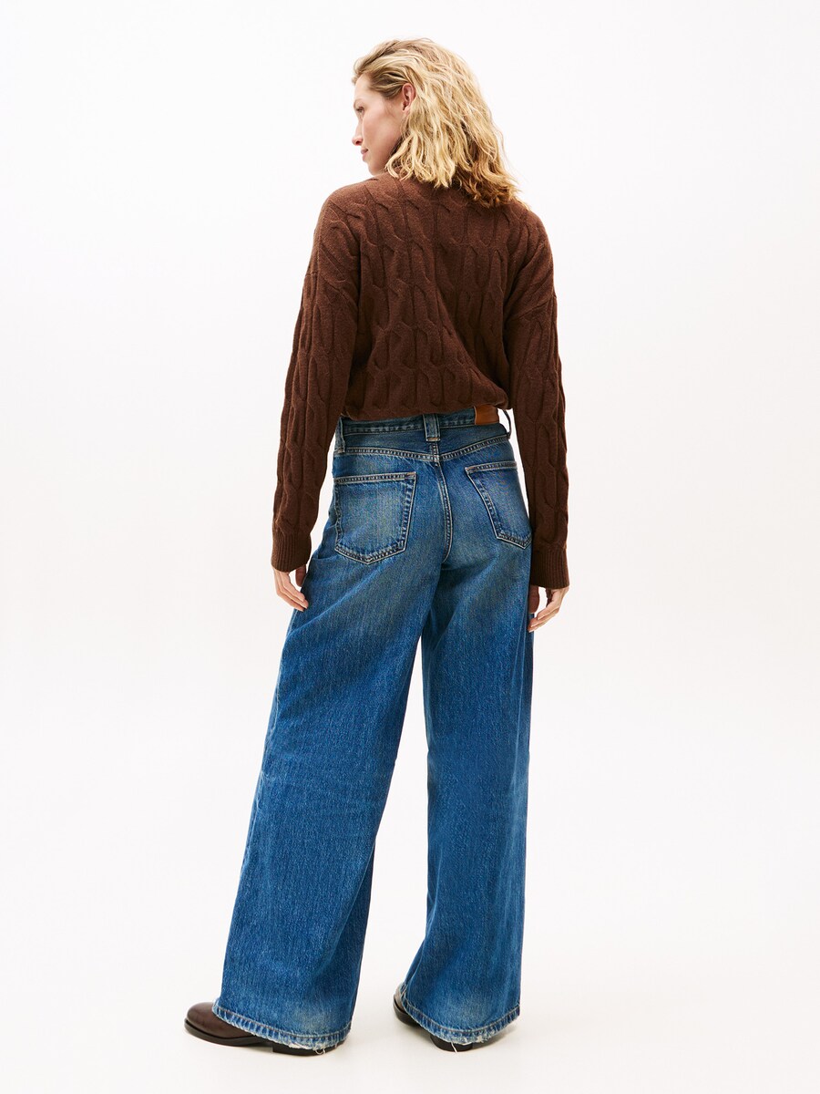 Джинсы с широкими штанинами TOMMY HILFIGER KRIS 70s, Blue Denim — фото 4