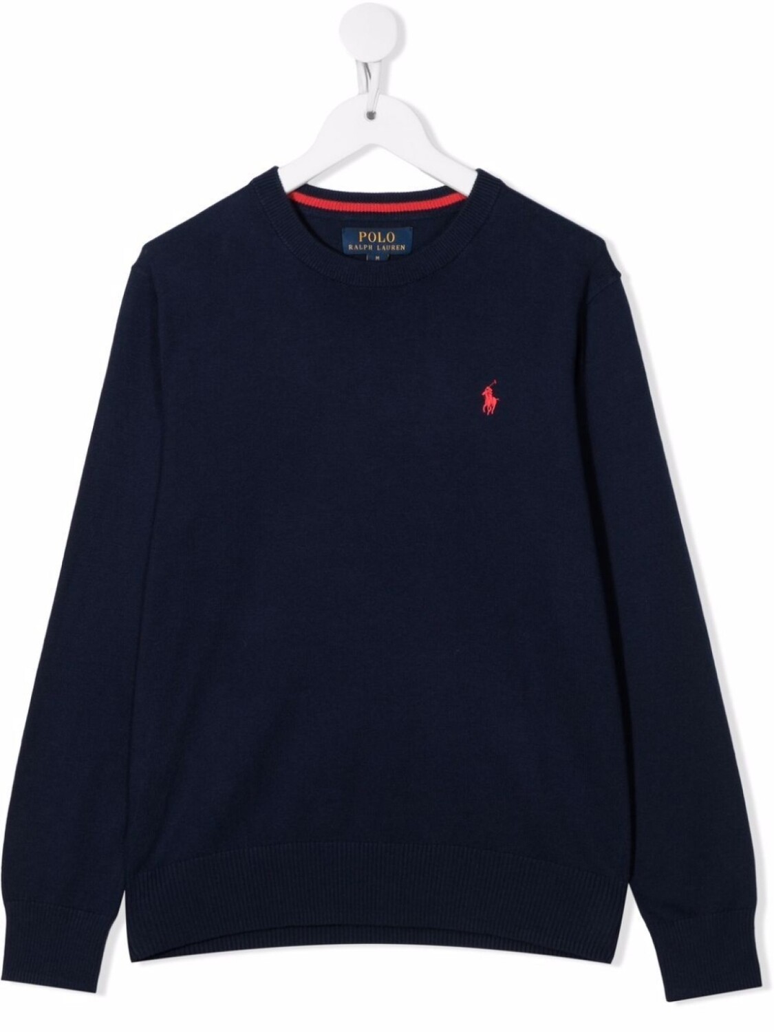

POLO RALPH LAUREN KIDS джемпер с вышитым логотипом, синий