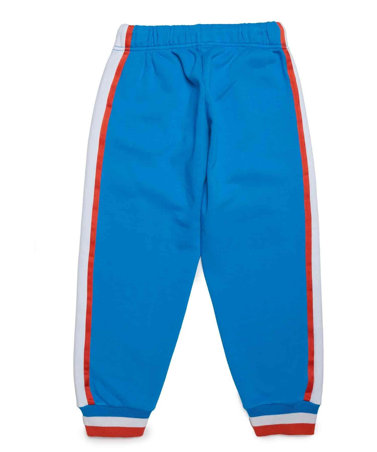 Детские спортивные штаны DIESEL с логотипом One-Point Brand, Blue — фото 2