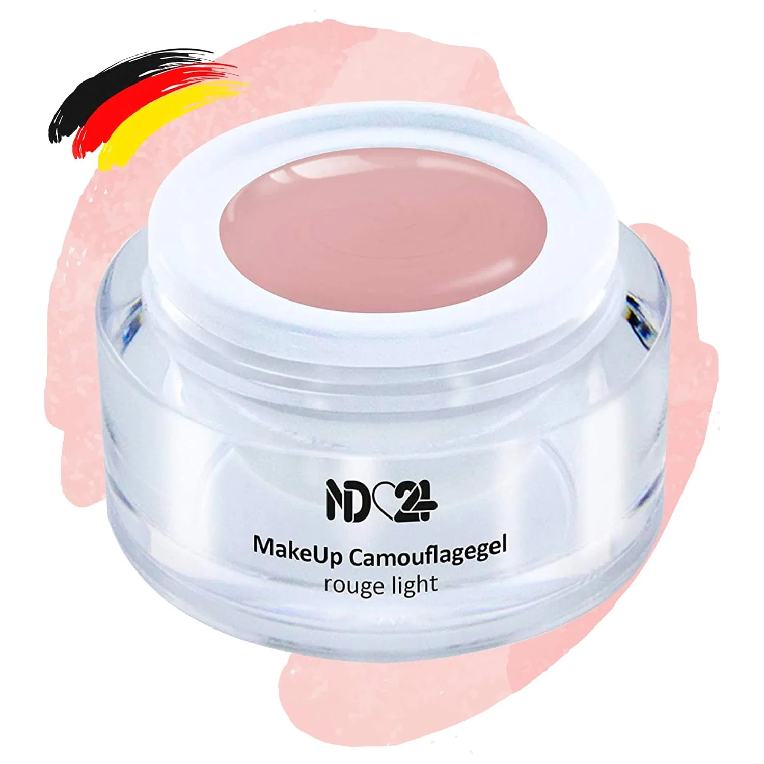 Камуфлирующий гель для наращивания ногтей от Generic Nd24 Naildesign, Rouge Light