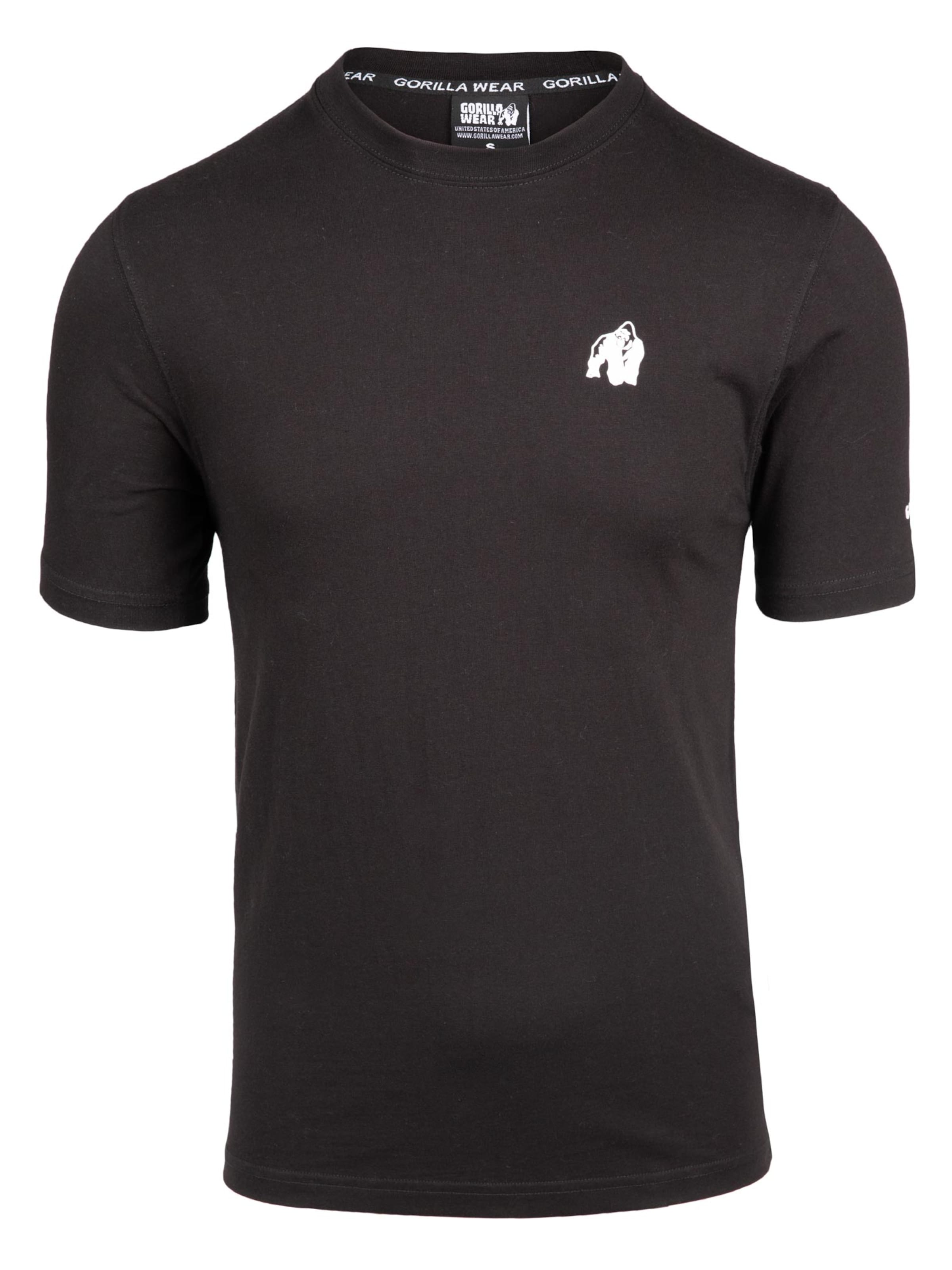 

Gorilla Wear Футболка 'Leon' в черном цвете