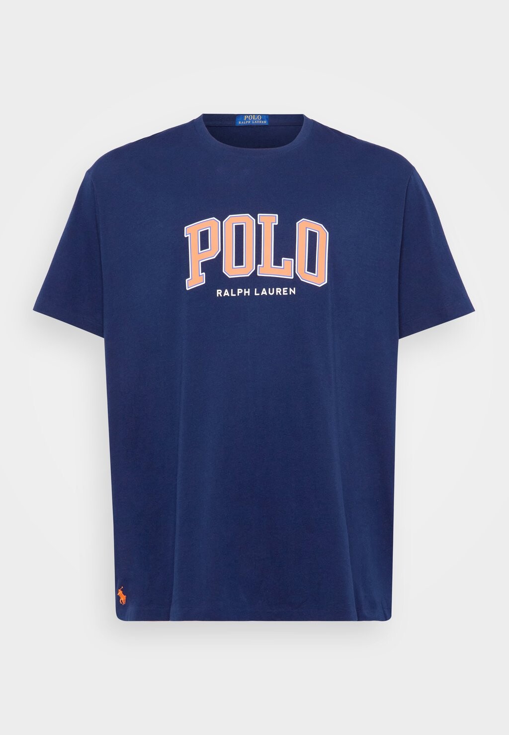 

Футболка с принтом SHORT SLEEVE Polo Ralph Lauren Big & Tall, темно-синий