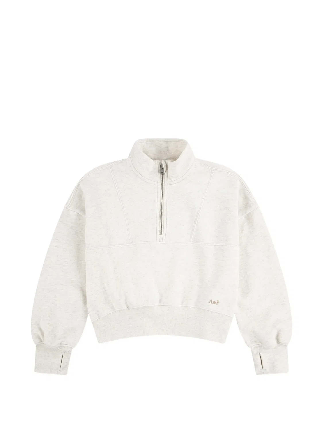 Толстовка с воротником на молнии ABERCROMBIE FITCH KIDS