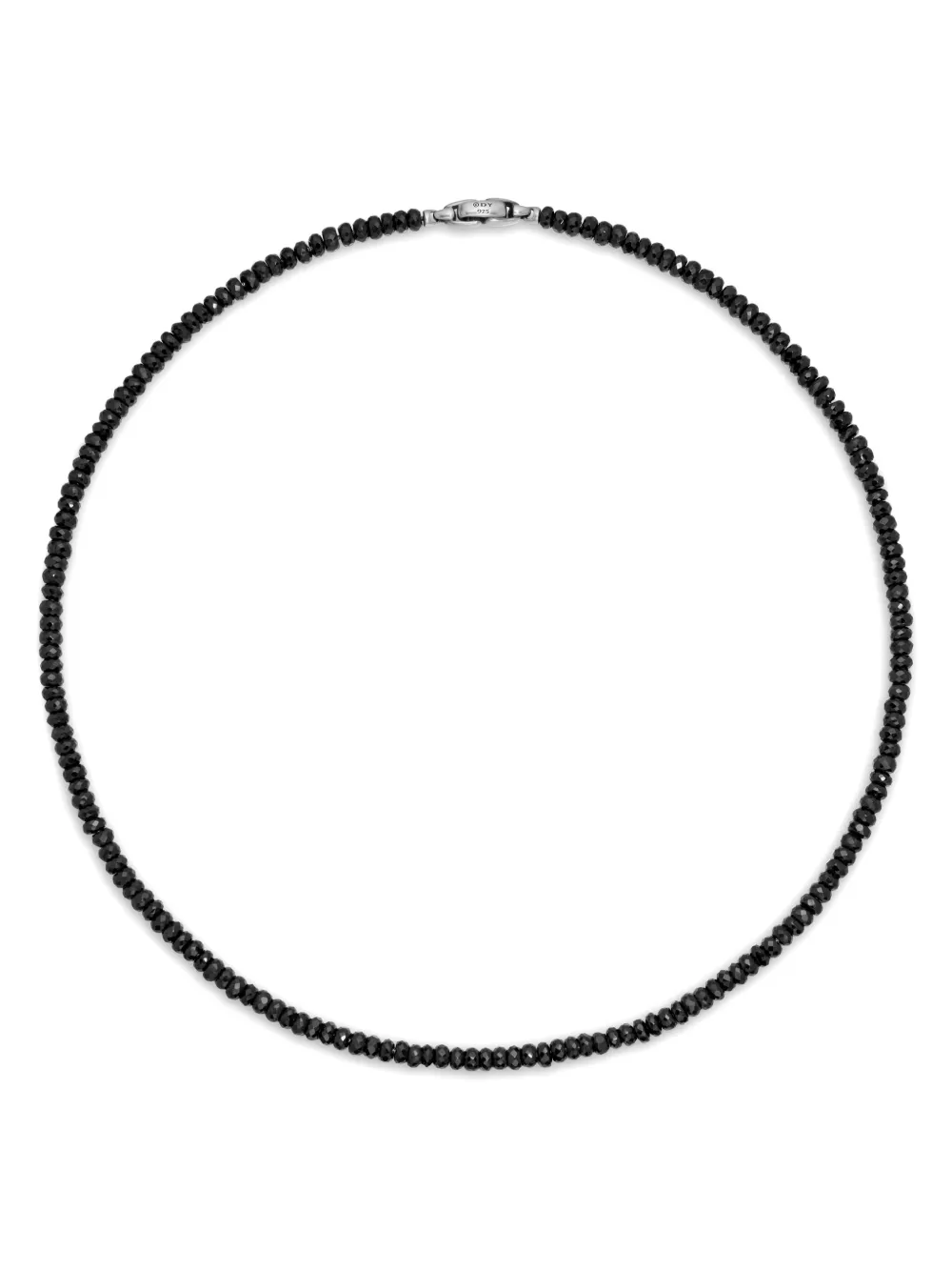 

Серебряное колье Spiritual Beads (5 мм) David Yurman, черный