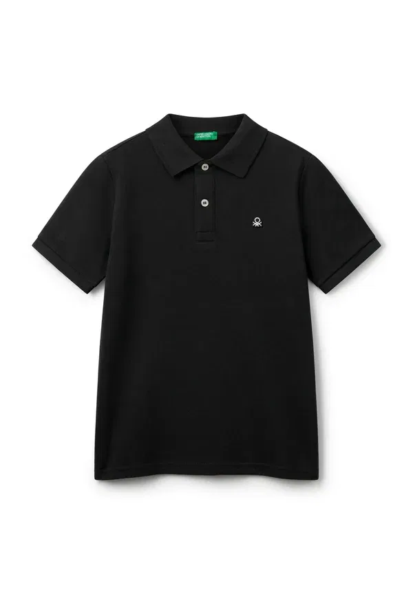 Поло Slim Fit United Colors Of Benetton, черный