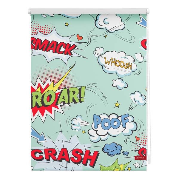 

Рулонные шторы Lichtblick Crash, 90x150x6 см, разноцветный