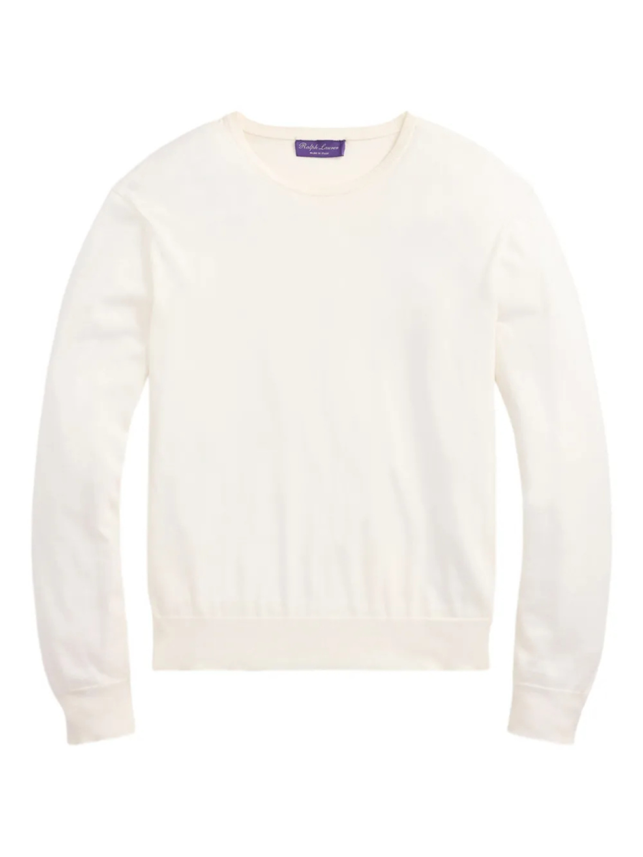 

Ralph Lauren Purple Label топ с круглым вырезом, нейтральный