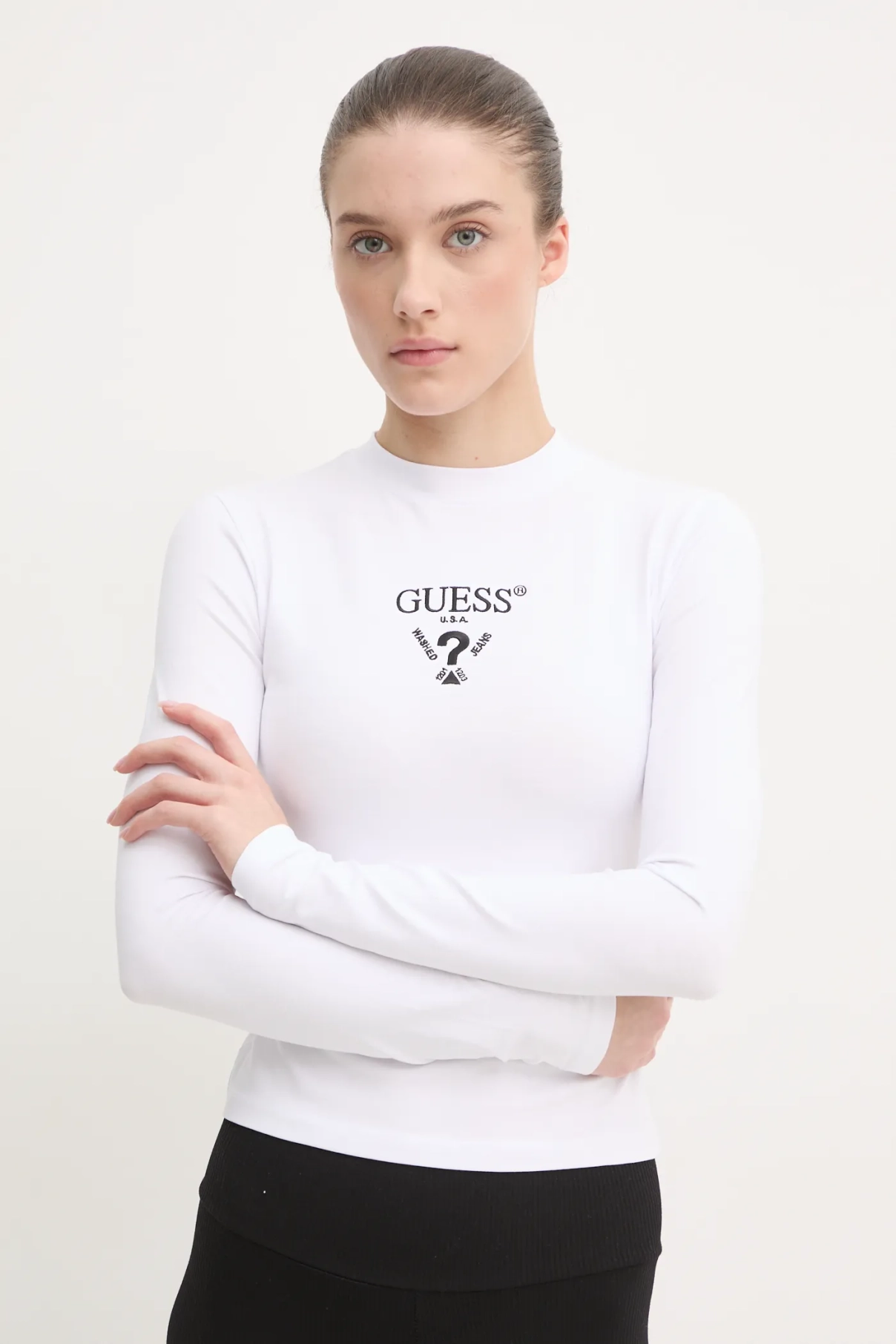 

Рубашка COLETTE с длинными рукавами Guess, белый
