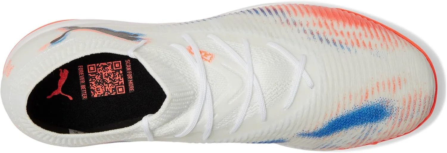 Футбольные бутсы Puma Men's Future 8 Match Turf Trainer, белый/черный/красный — фото 2