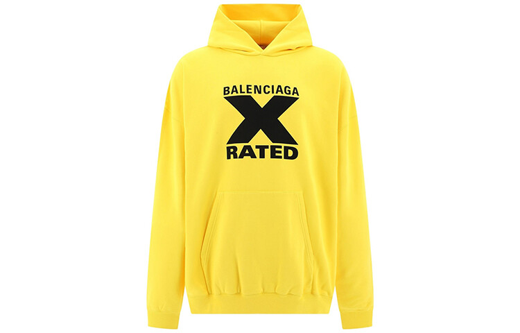 

Толстовка мужская Balenciaga, желтый/черный