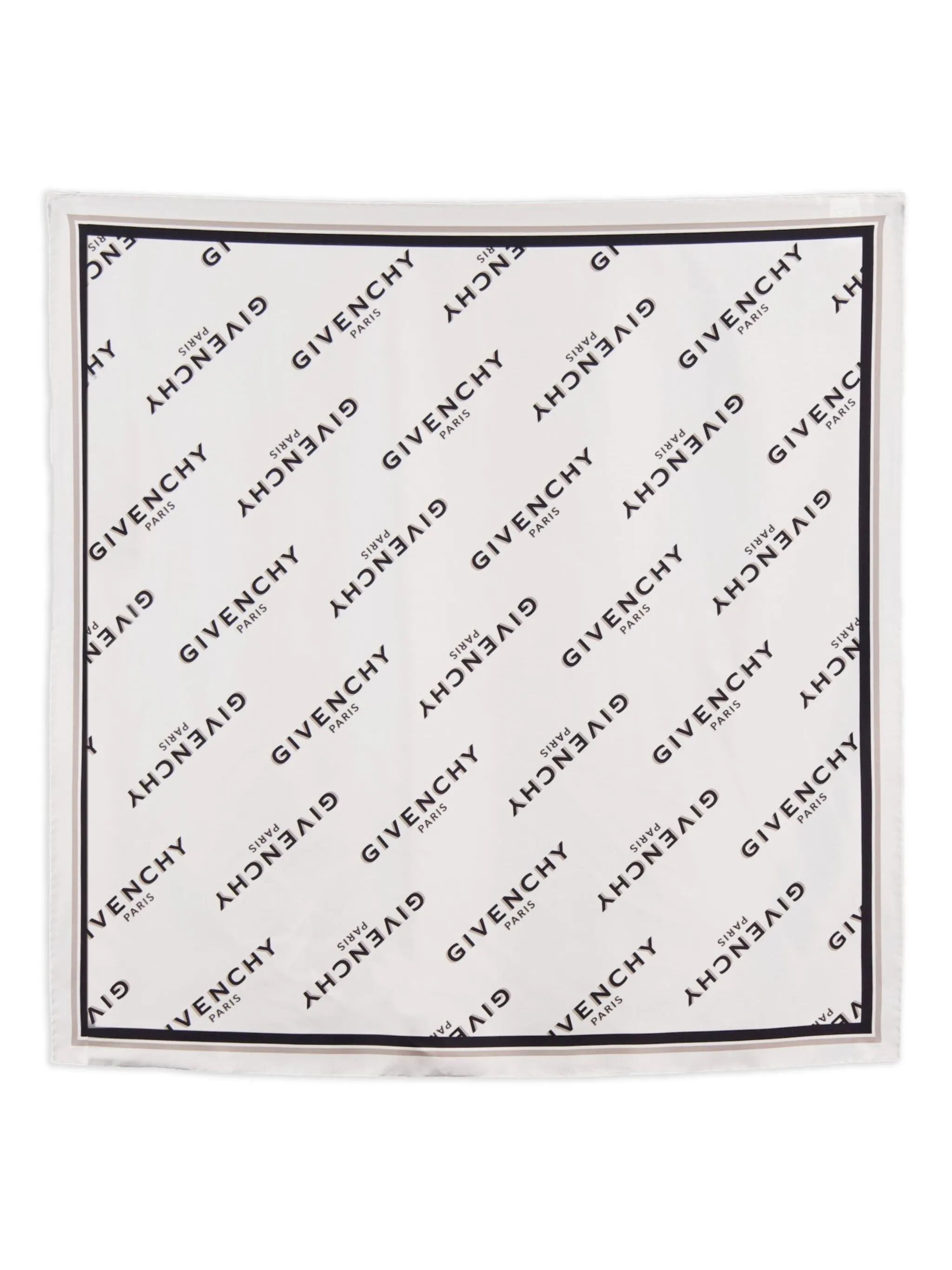 

Платок Shadow с логотипом Givenchy, белый