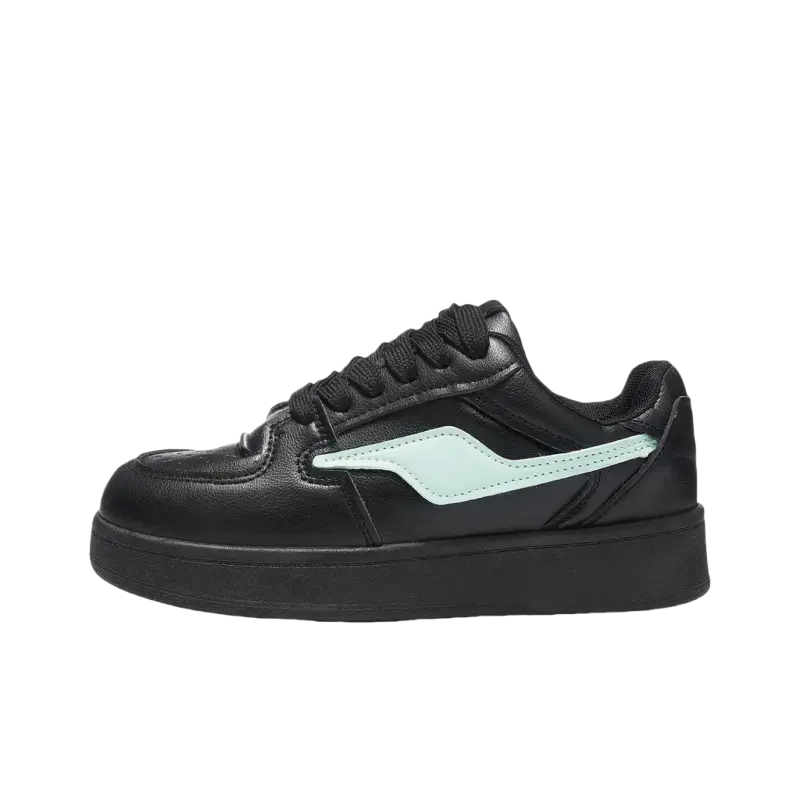 

JimiXiong Низкие скейтерские кроссовки унисекс черные, цвет Black