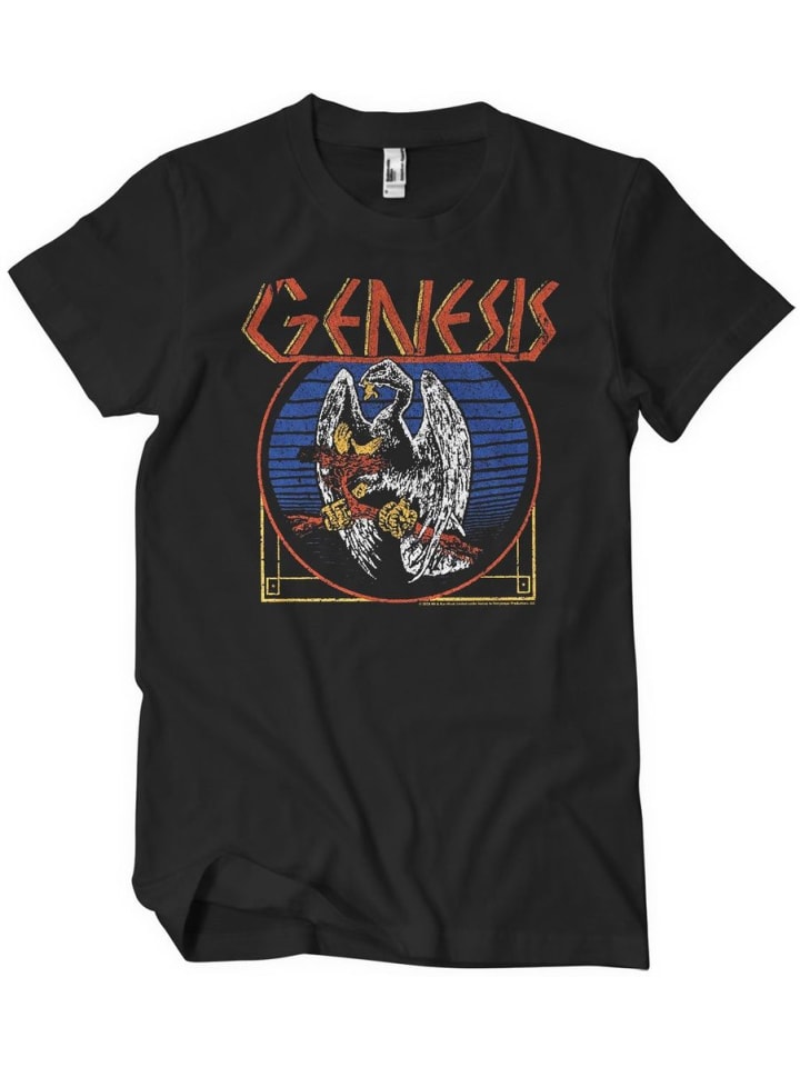 

Футболка Retro T-Shirt GENESIS, черный
