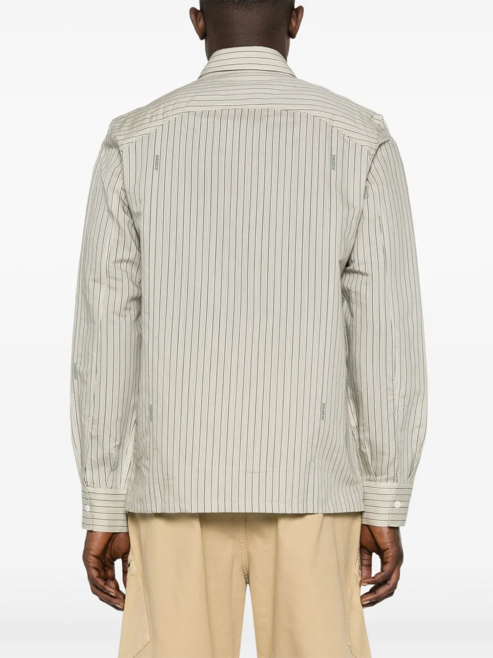 Рубашка La Chemise De Costume JACQUEMUS, зеленый — фото 4