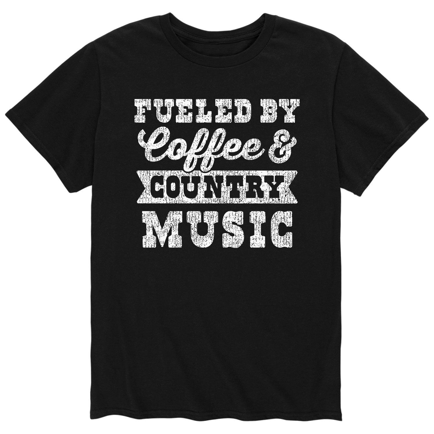 

Мужская футболка Fueled By Coffee Country Music Licensed Character