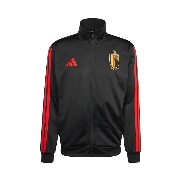 Спортивная куртка-олимпийка Adidas Belgium DNA Track Top, черный