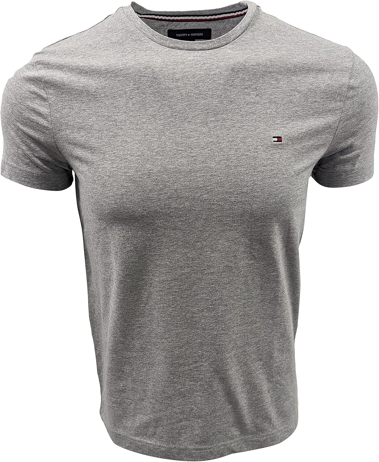 

Мужская футболка Tommy Hilfiger с коротким рукавом и логотипом, Grey, Серый, Мужская футболка Tommy Hilfiger с коротким рукавом и логотипом, Grey