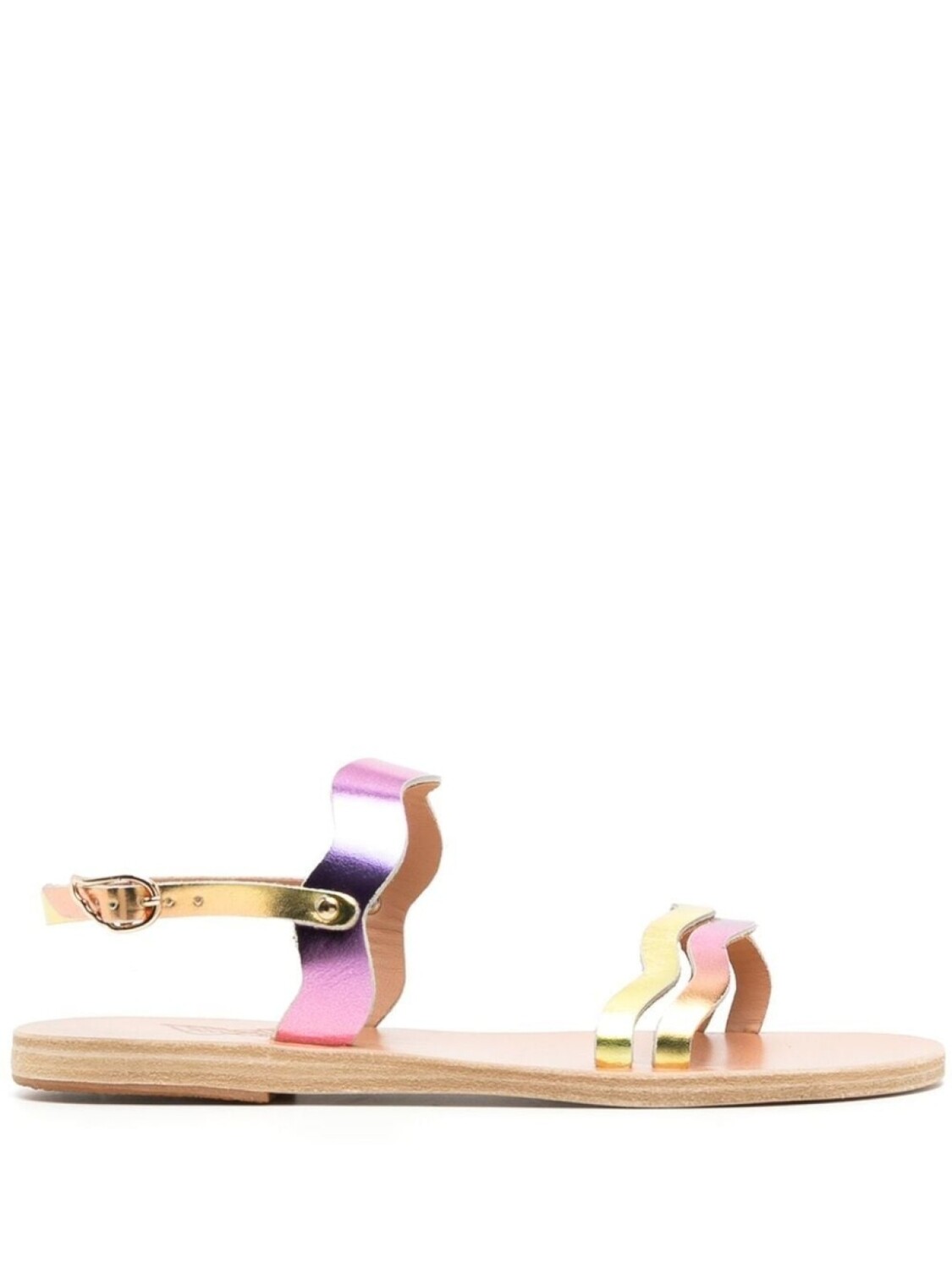 

Ancient Greek Sandals сандалии Chania Tropical Sunset, металлик