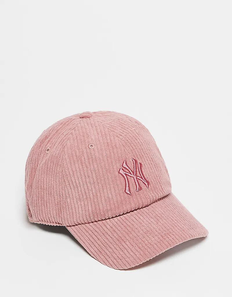 

Кепка-ушанка 47 Brand NY Yankees розового цвета