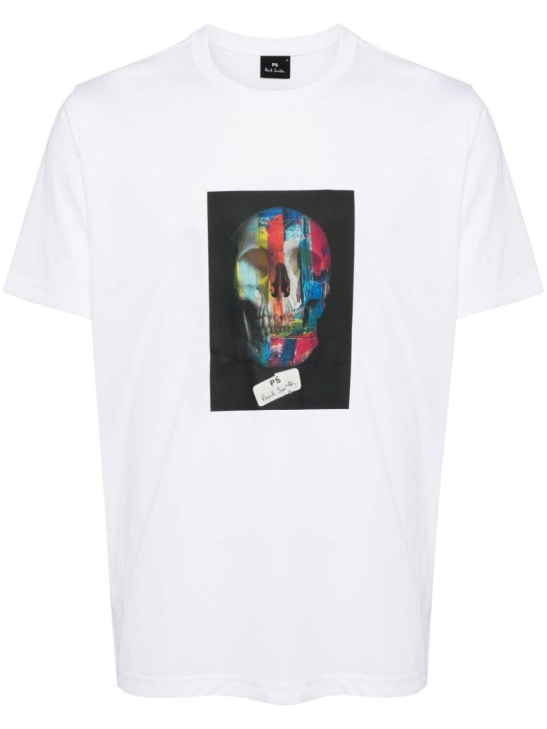 

PS Paul Smith футболка с принтом, белый