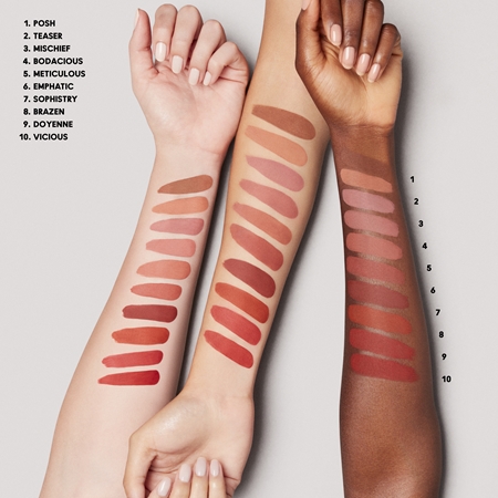 Стойкая матовая жидкая помада MAC Cosmetics Locked Kiss Ink 24HR Lipcolour, Meticulous 4 ml — фото 4