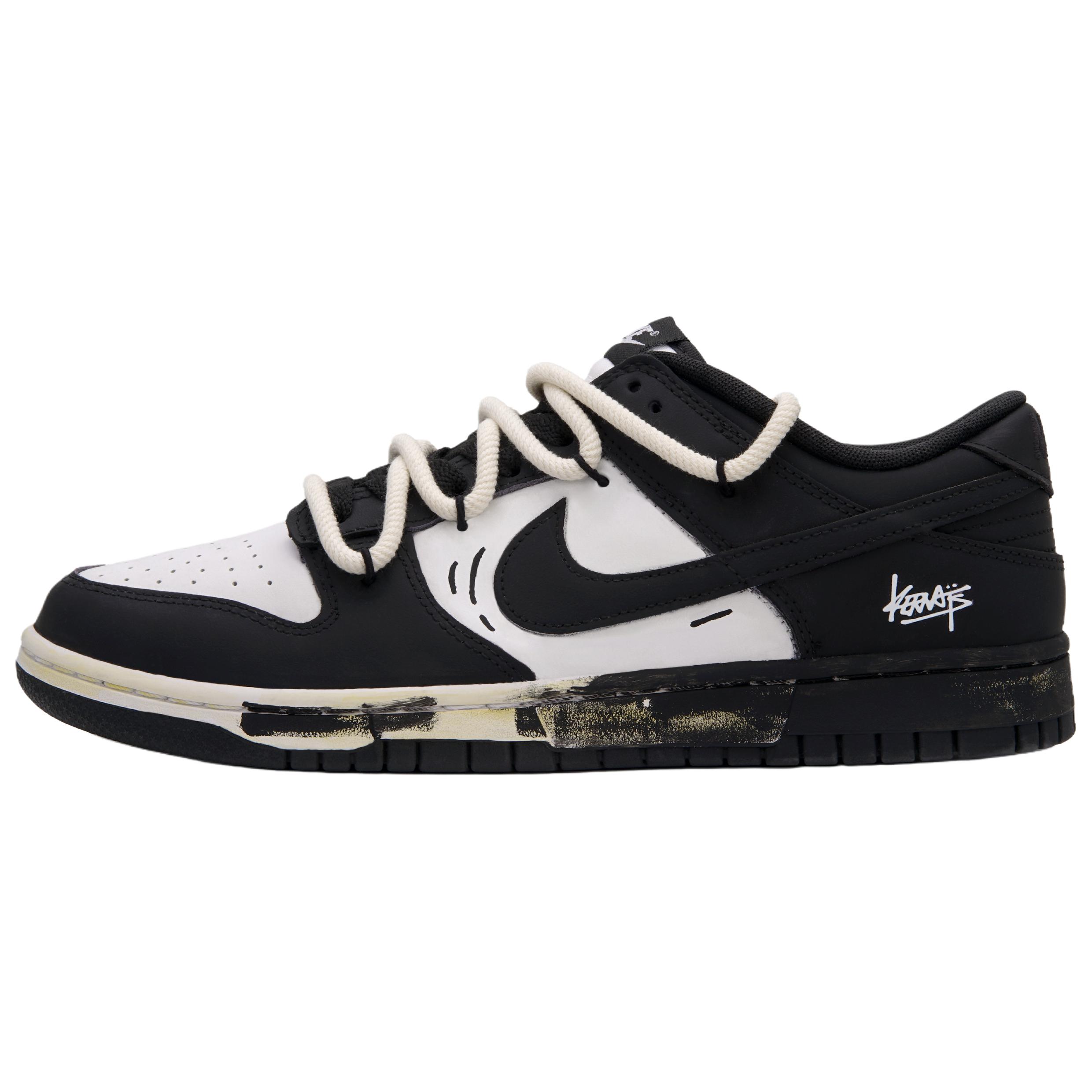 

Nike Кроссовки для скейтбординга Dunk Shadow Art Low top Unisex Black White