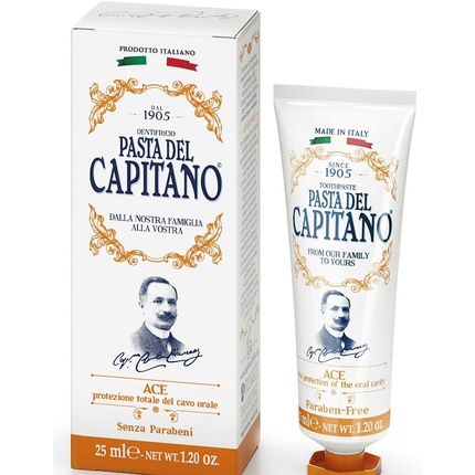 

Зубная паста 1905 Ace 25 мл Pasta Del Capitano