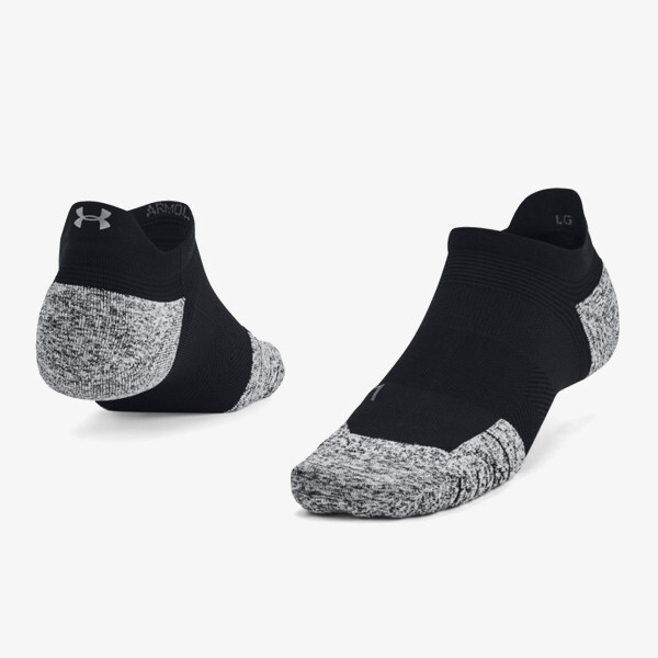 

Носки ua Armourdry Run Cushion No Show Tab носки Under Armour, черный